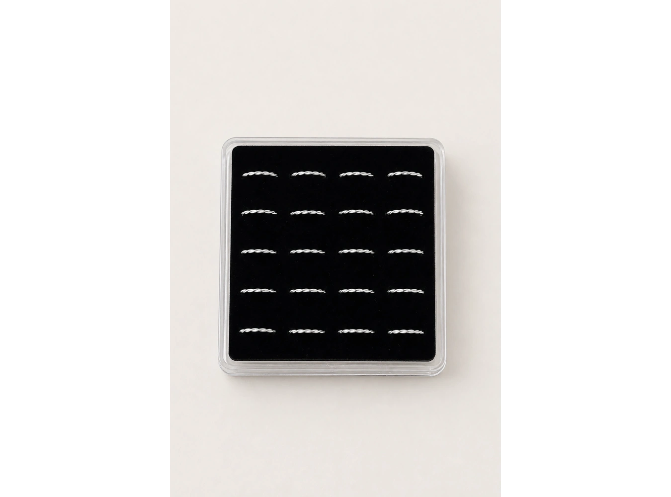 20li Gümüş Renk Halka Piercing Set