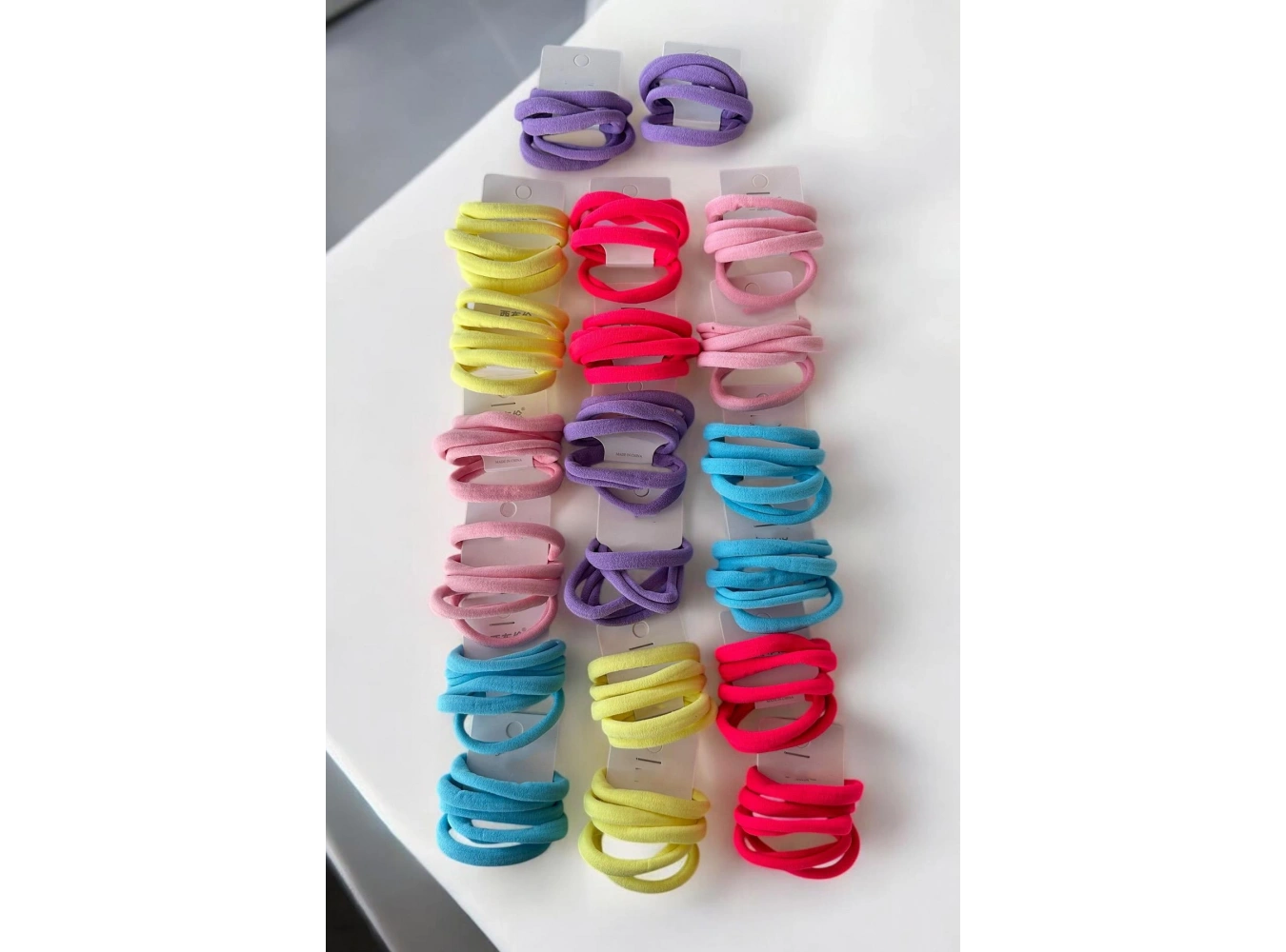 20li Karışık Renk Havlu Toka Set