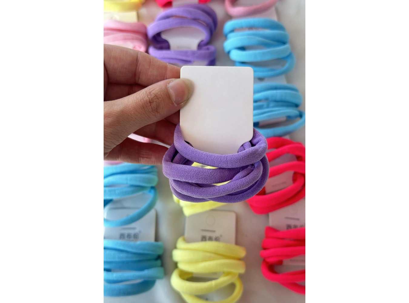 20li Karışık Renk Havlu Toka Set