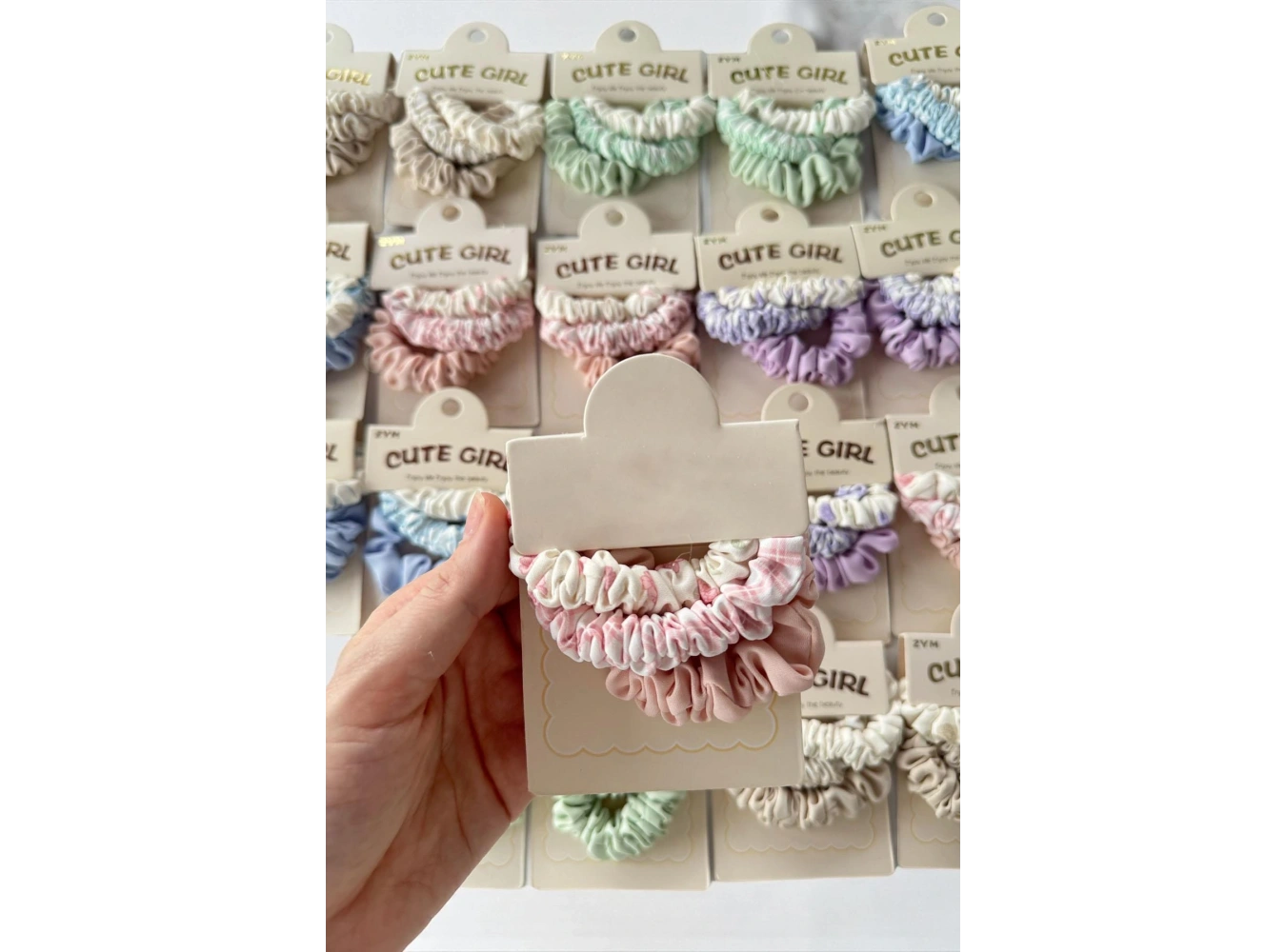 20li Karışık Renk Lastik Toka Set