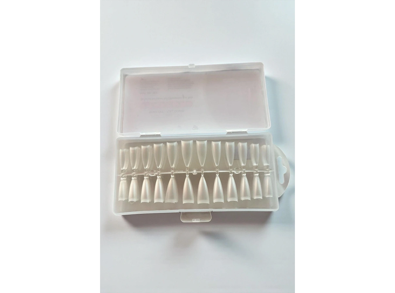 240lı Şeffaf Renk Tips  Profesyonel Protez Tırnak Set