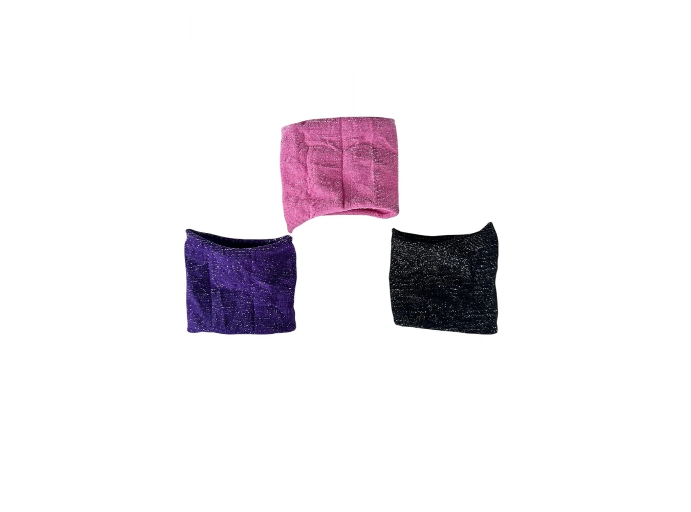 3lü Karışık Renk Sim Detaylı Lastik Toka