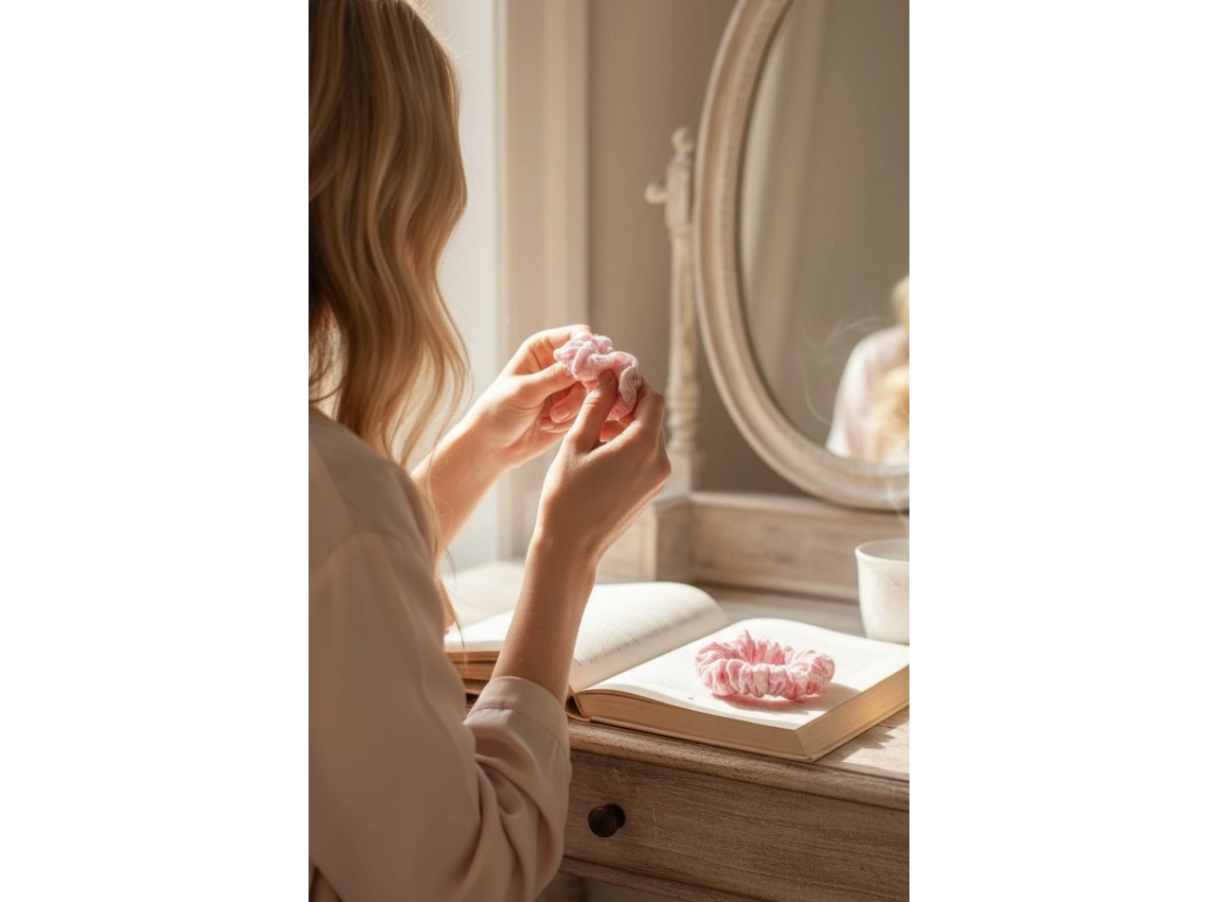 3lü Pembe Renk Simit Toka Set