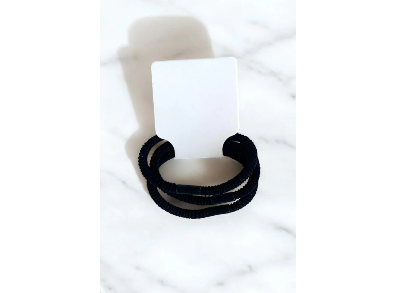 3lü Siyah Renk Lastik Toka