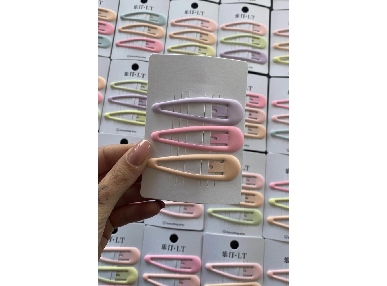 30lu Karışık Renk Yan Toka Set