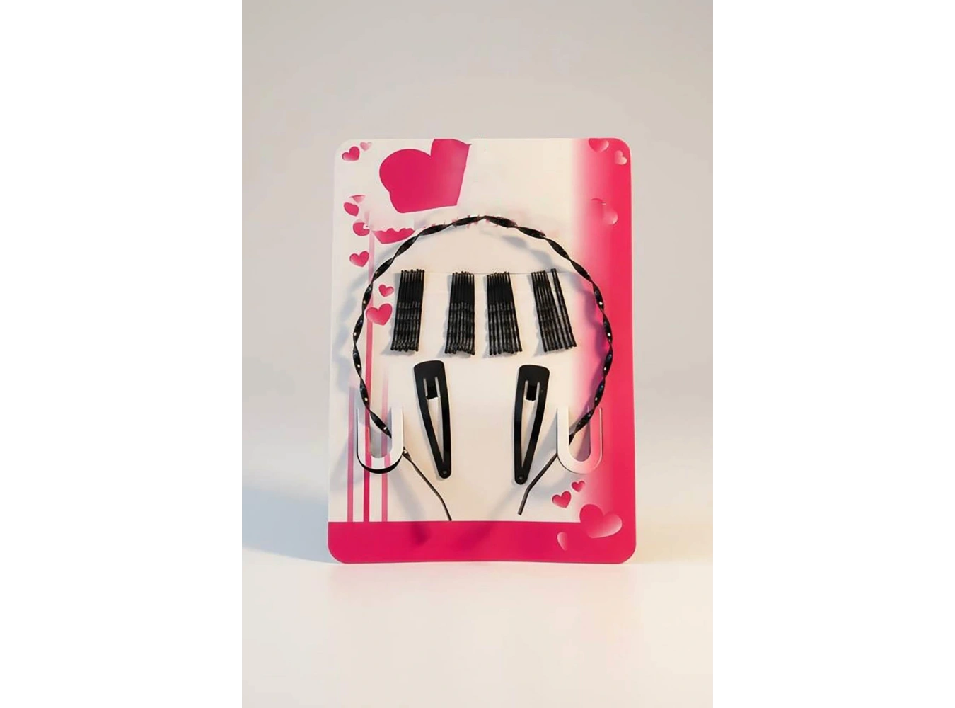 32li Siyah Renk Tel Toka/Taç/Yan Toka Set