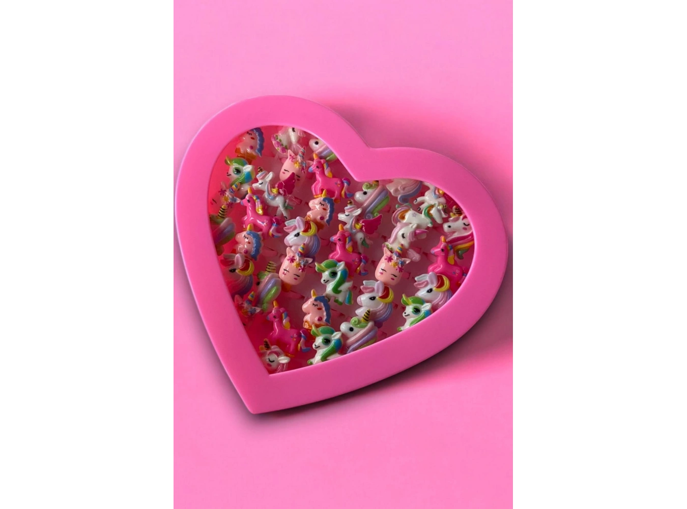 36lı Karışık Figürlü Çocuk Yüzük Set