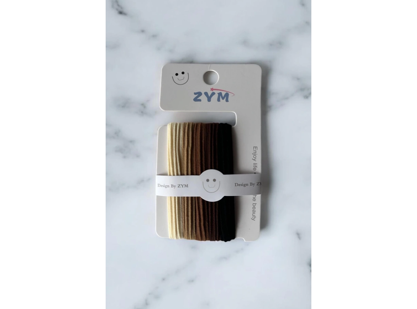 5li Karışık Renk Lastik Toka Set