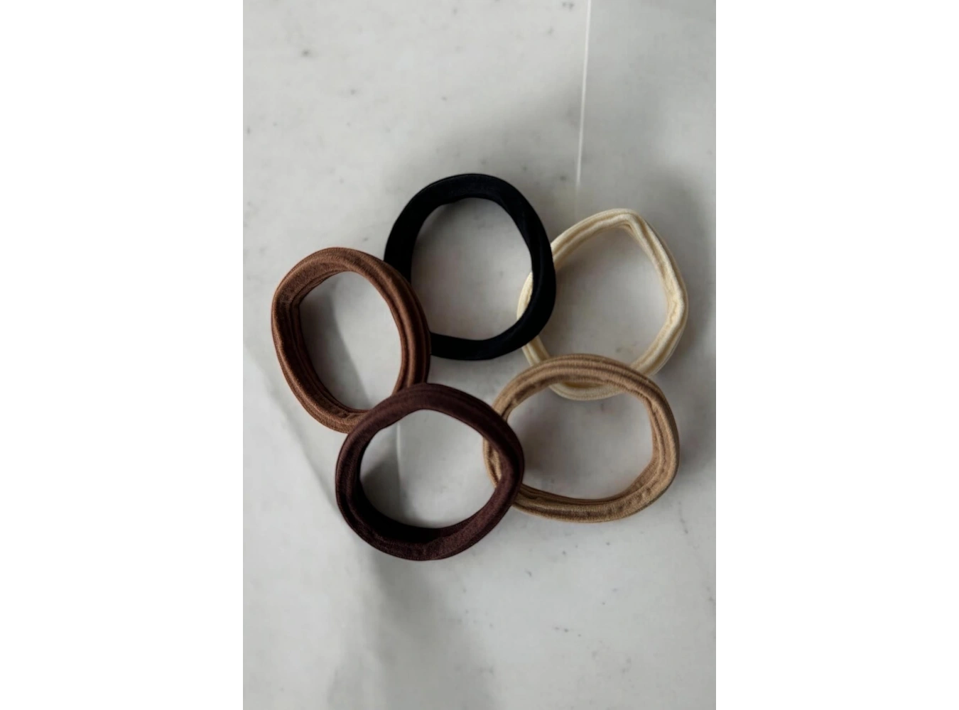 5li Karışık Renk Lastik Toka Set