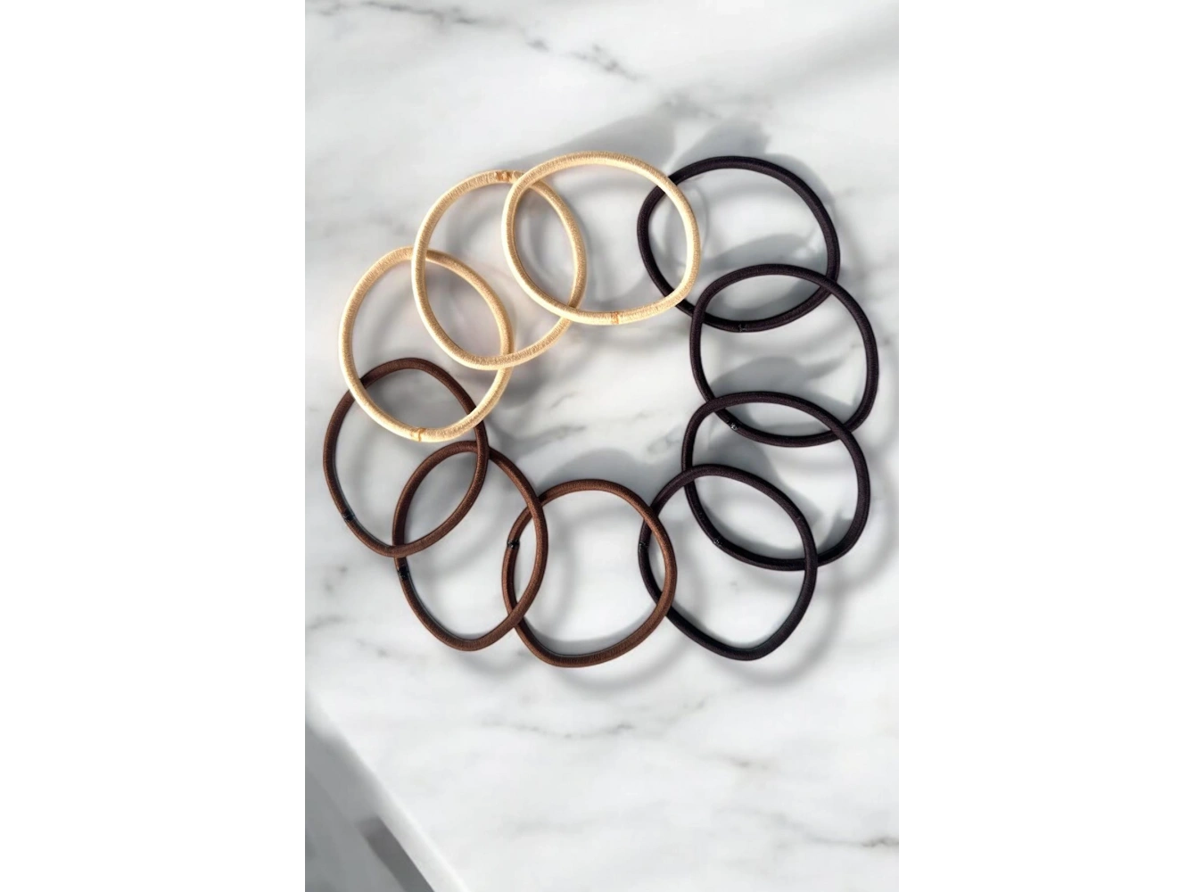 5li Karışık Renk Lastik Toka Set