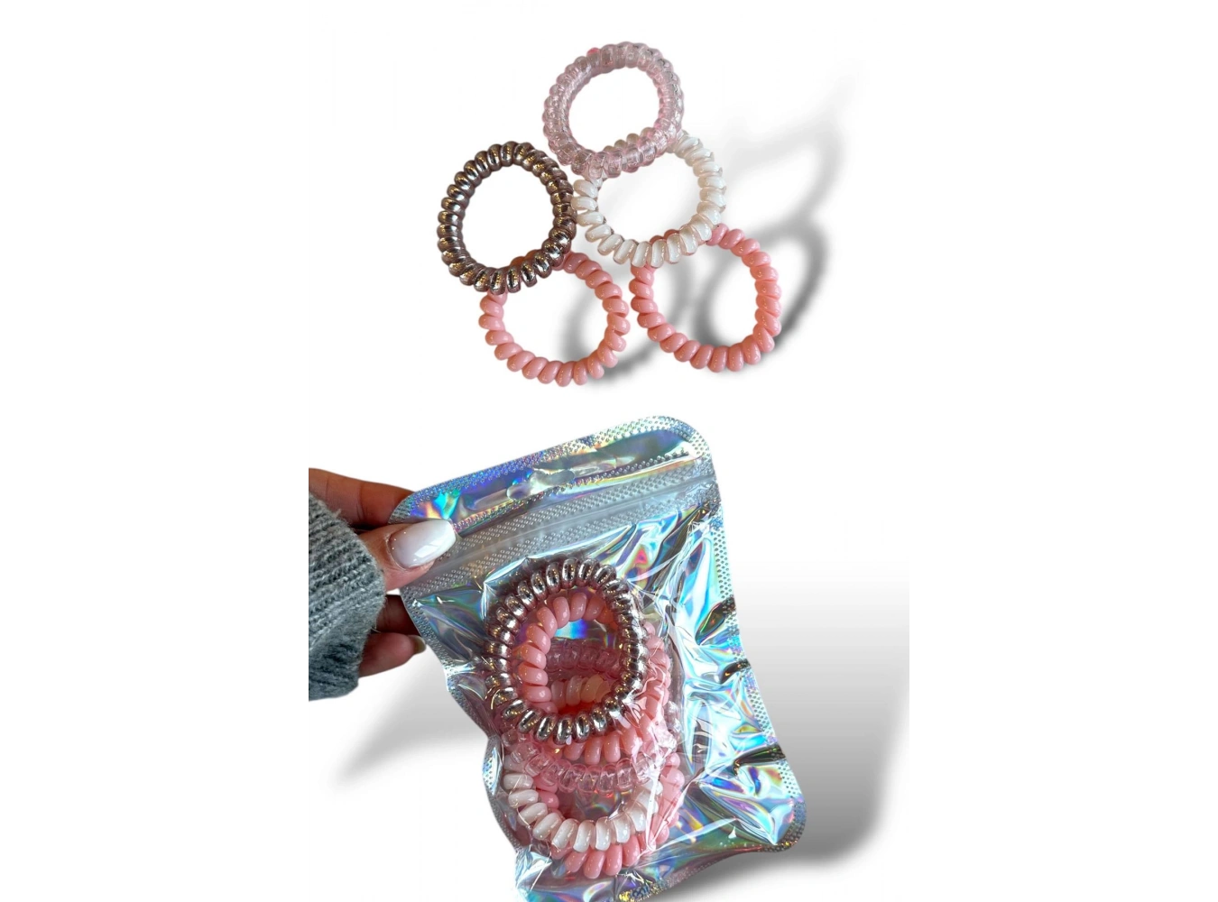 5li Pembe Renk Helezon Toka