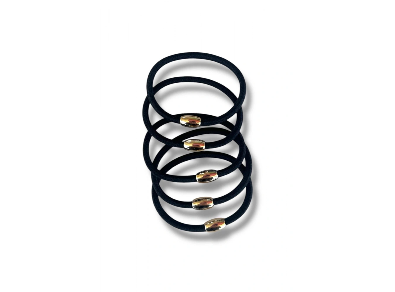 5li Siyah Renk Lastik Toka