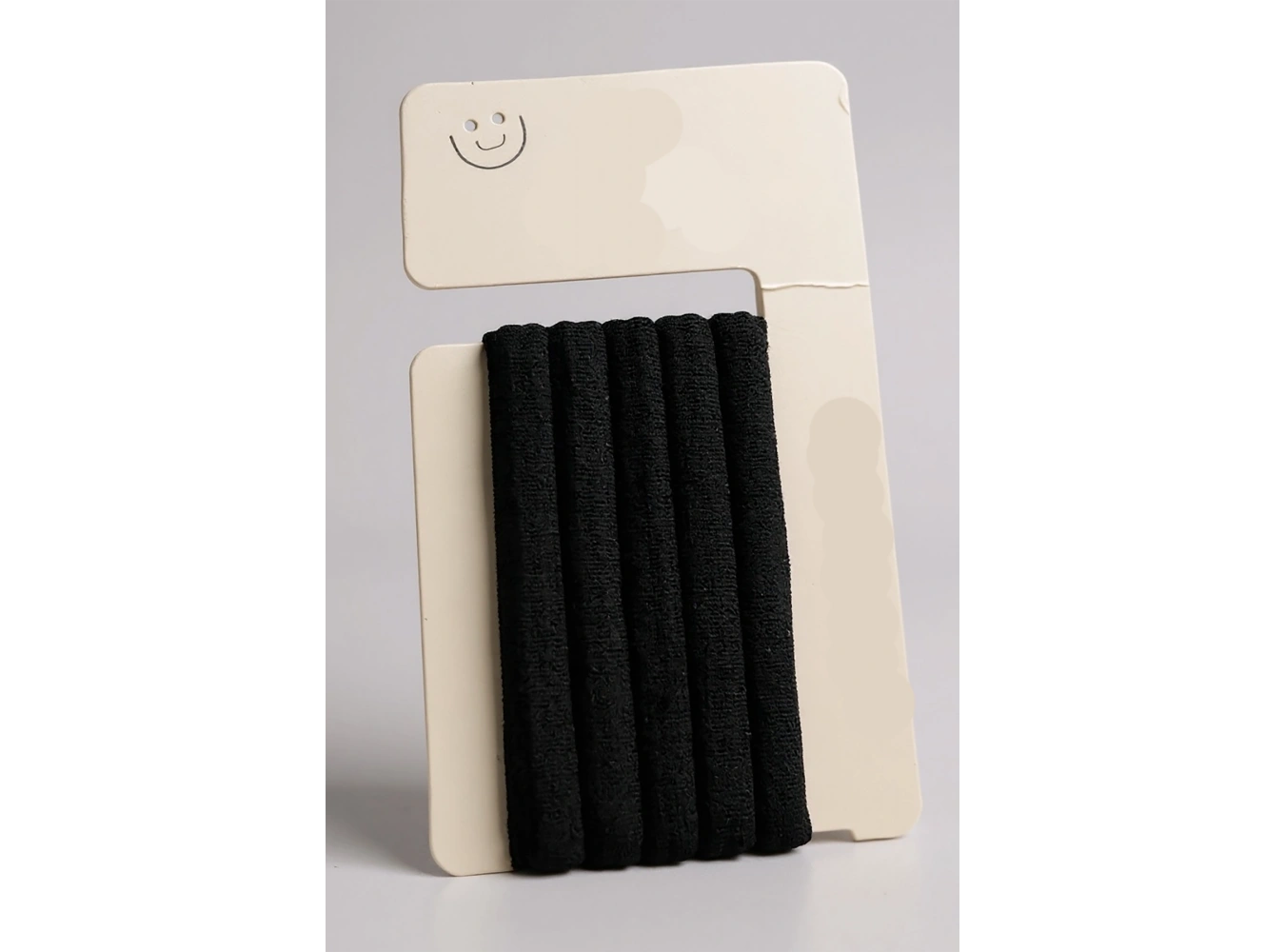 5li Siyah Renk Lastik Toka