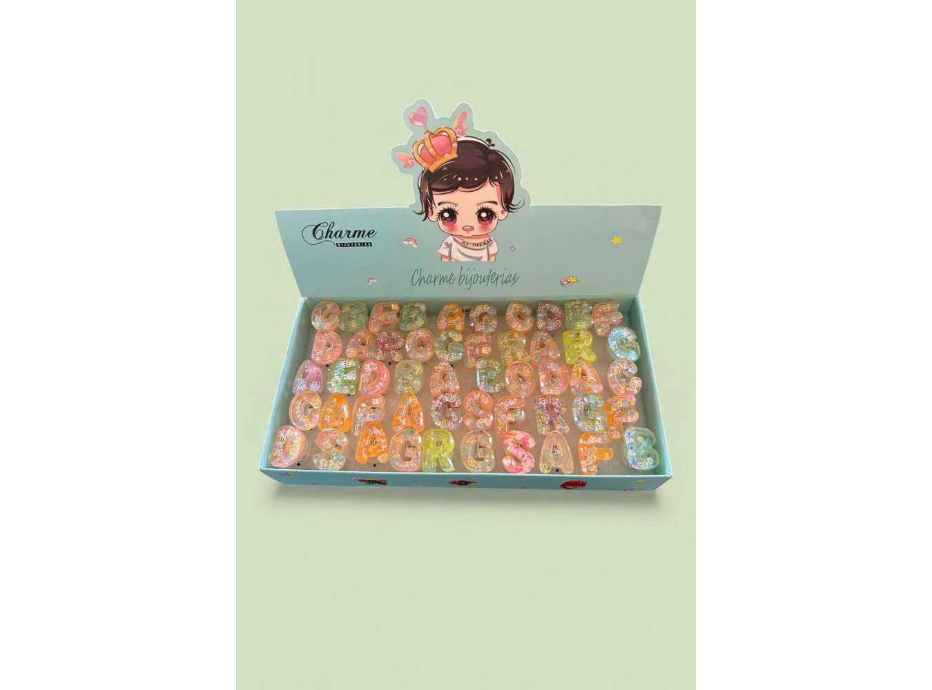 50 Adet Karışık Figürlü Işıklı Yüzük Set