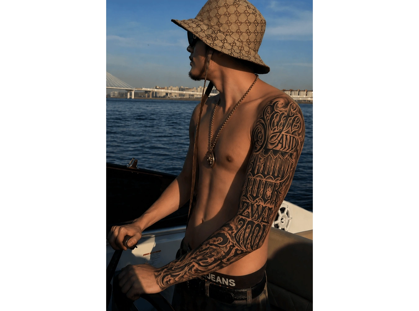 Yazı Detaylı 12 Saat Sonra Kararan Geçici Kol Dövme Tattoo