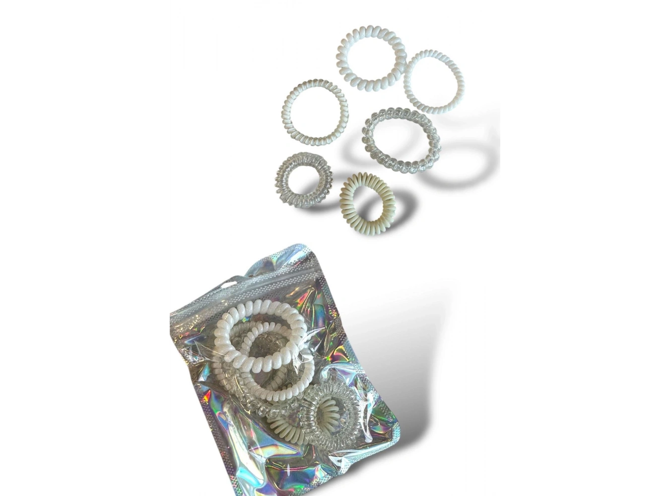 7li Beyaz Renk Helezon Toka