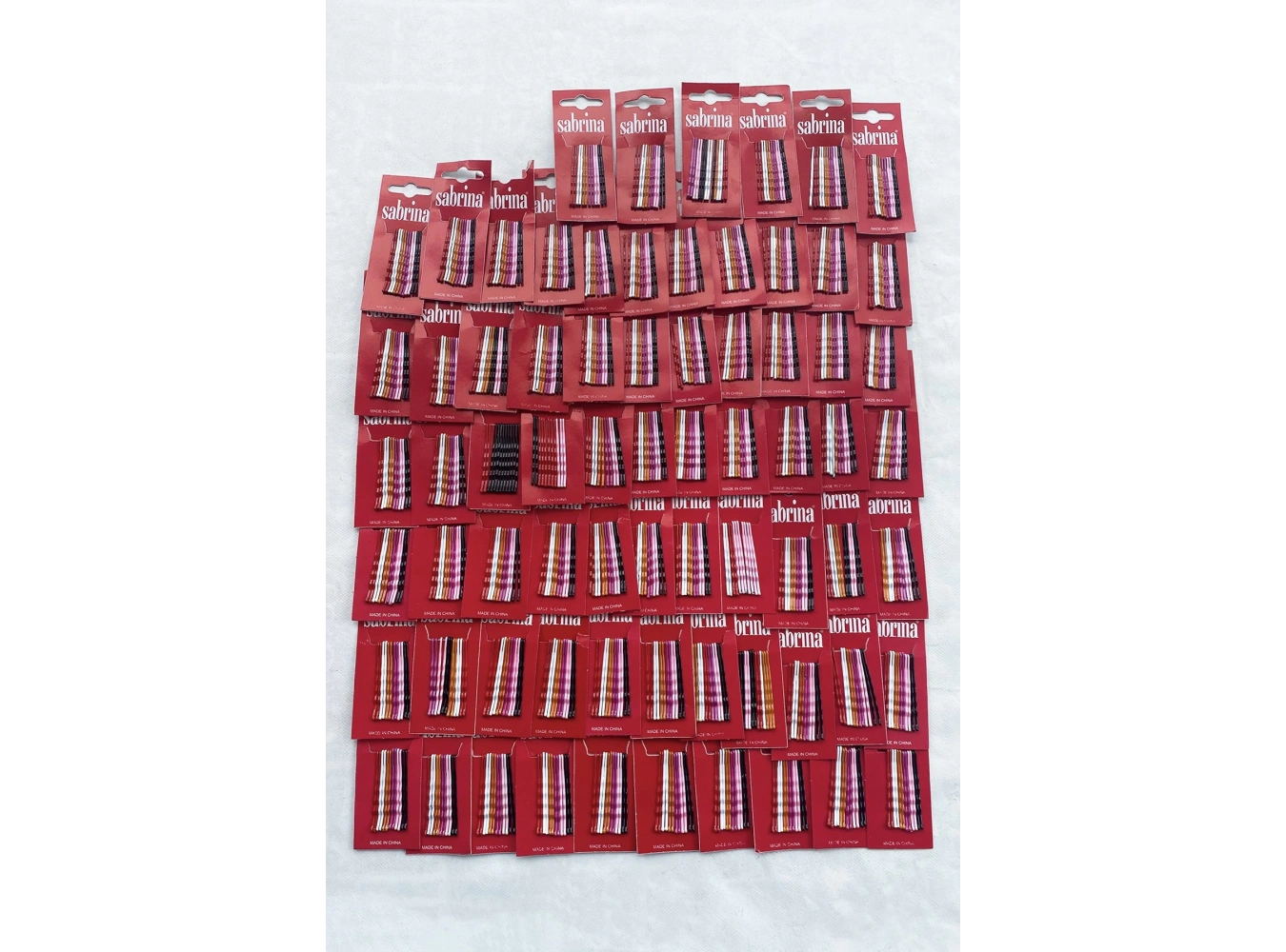 72li Karışık Renk Tel Toka Set