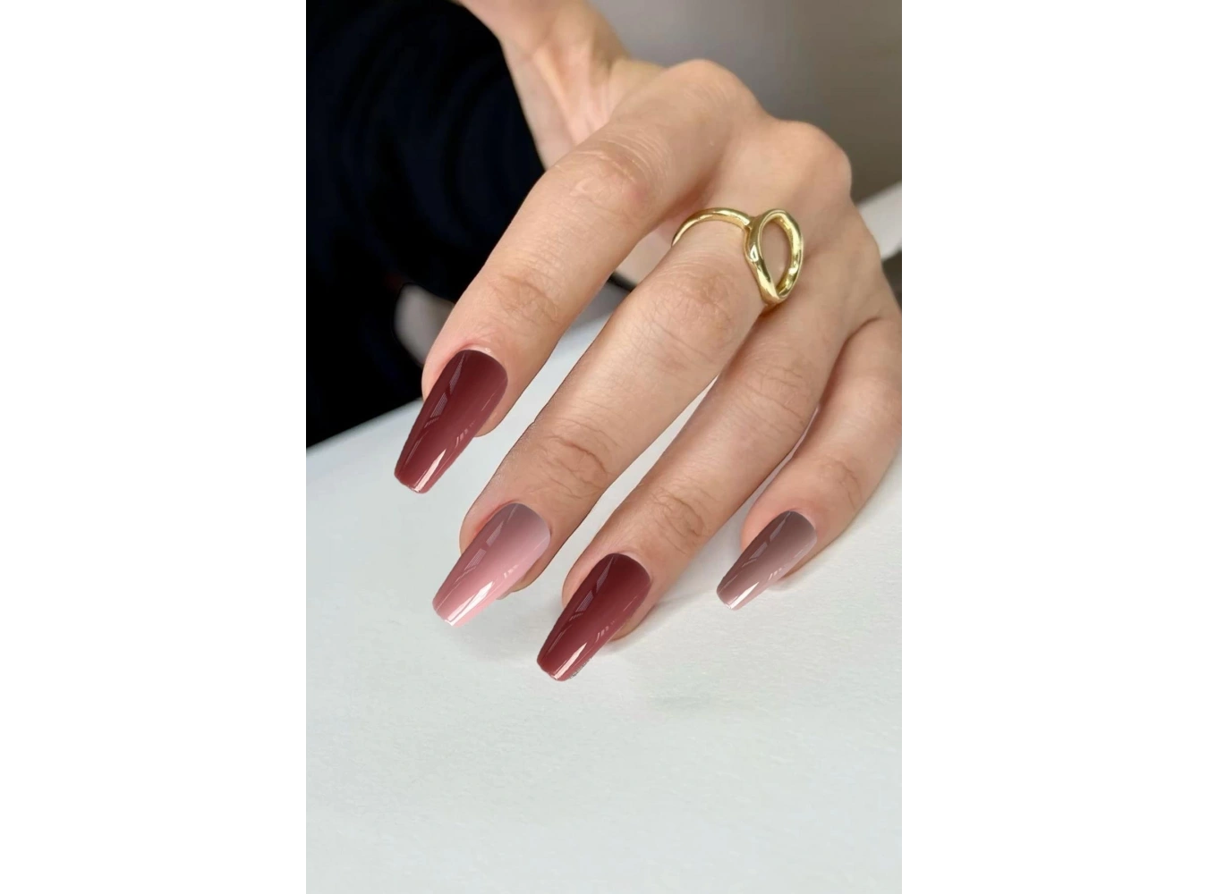 96lı Karışık Renk Takma Tırnak Set