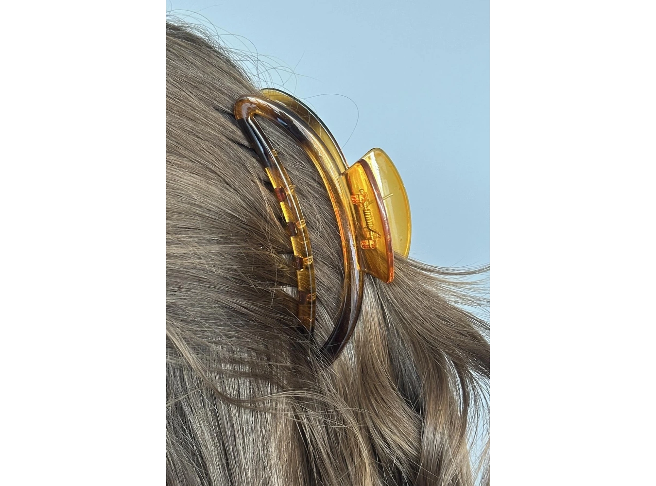 Açık Kahve Renk Mandal Toka