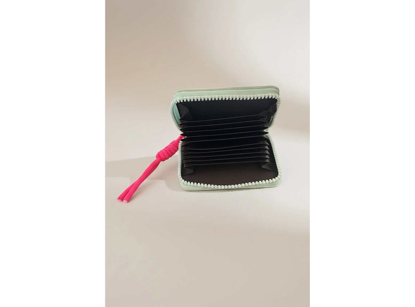 Açık Yeşil Renk Candy Girls Yazılı Cüzdan/Kartlık