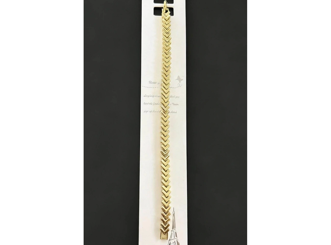 Altın Renk 14K Altın Kaplama VİP Bileklik