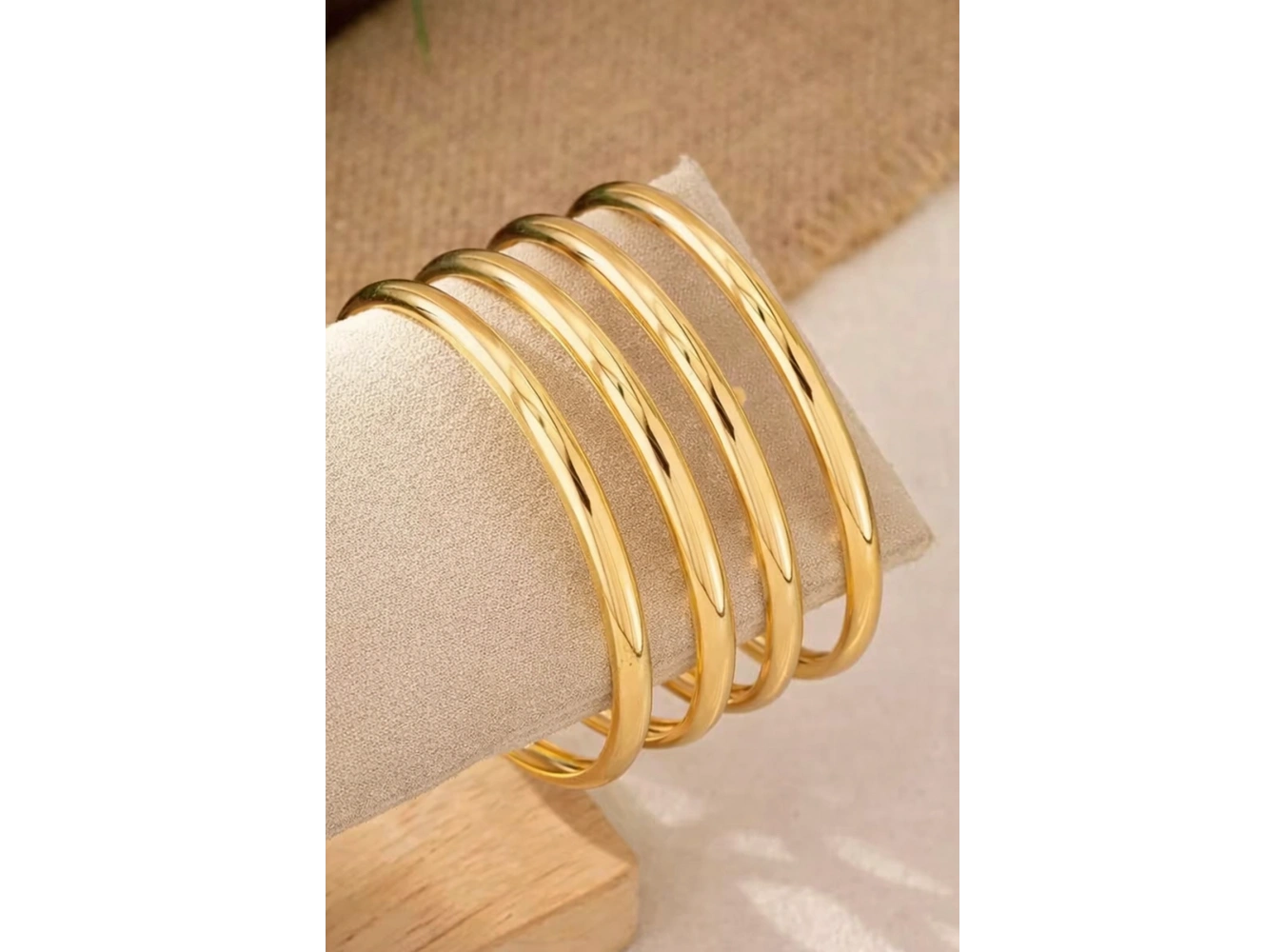 Altın Renk 4lü Bilezik Set