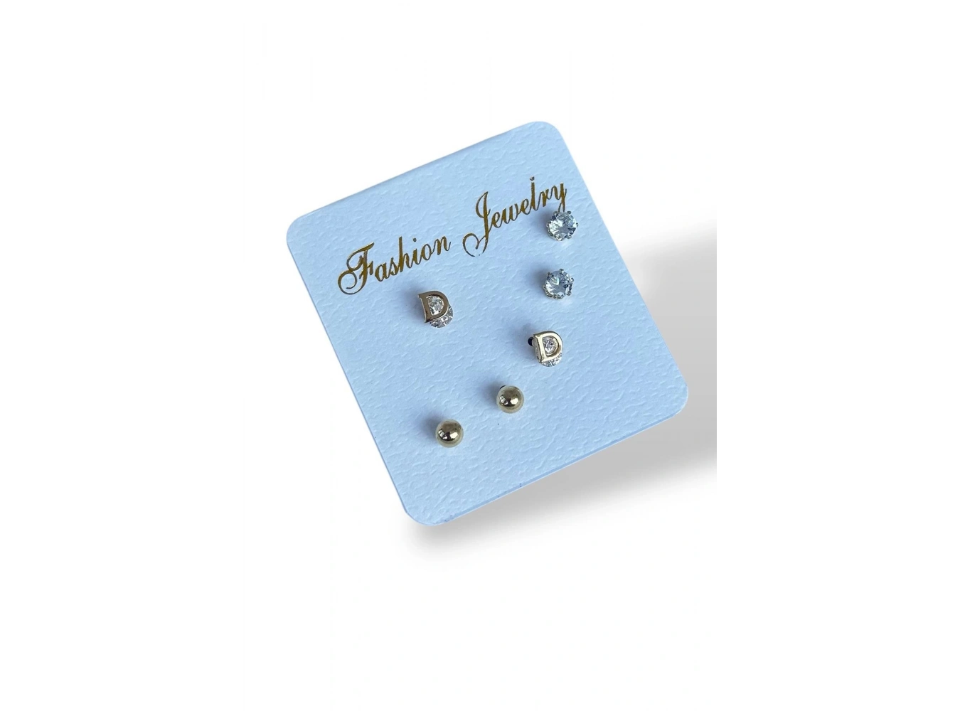 Altın Renk 6lı Küpe Set