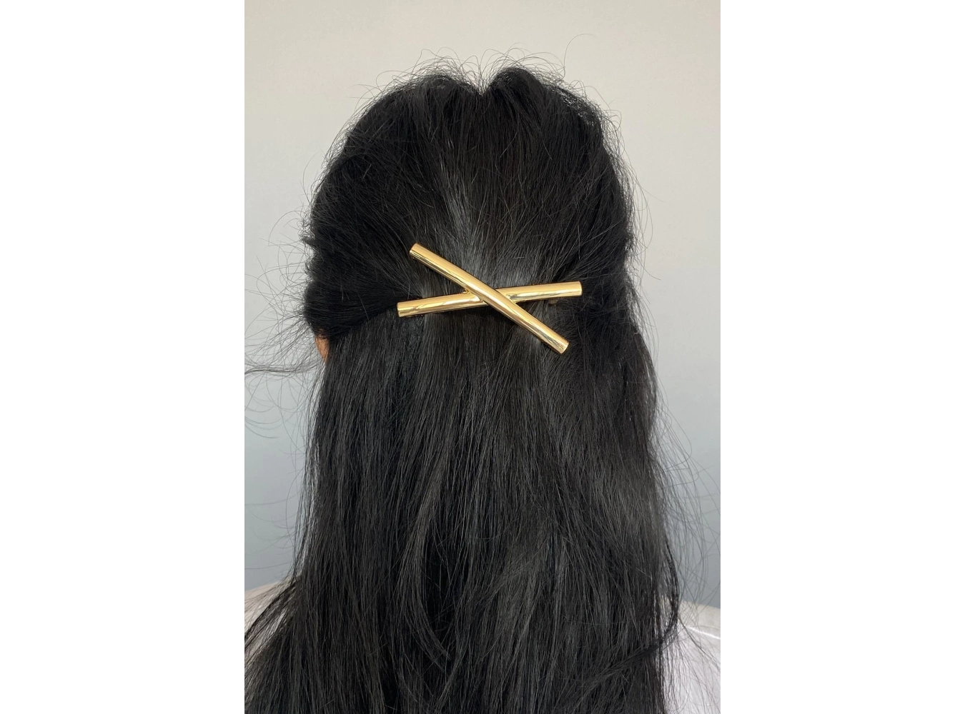 Altın Renk Çarpı Figürlü Otomat Toka