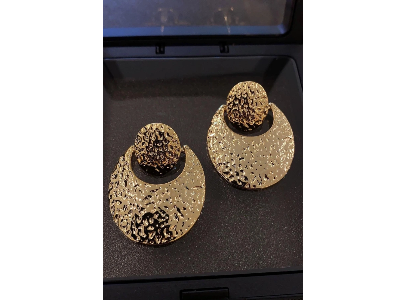 Altın Renk Çelik Küpe (Çift)