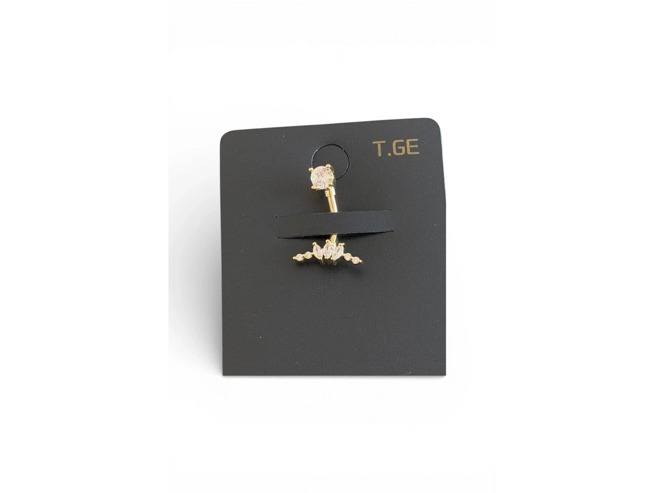 Altın Renk Cerrahi Çelik Göbek Piercing