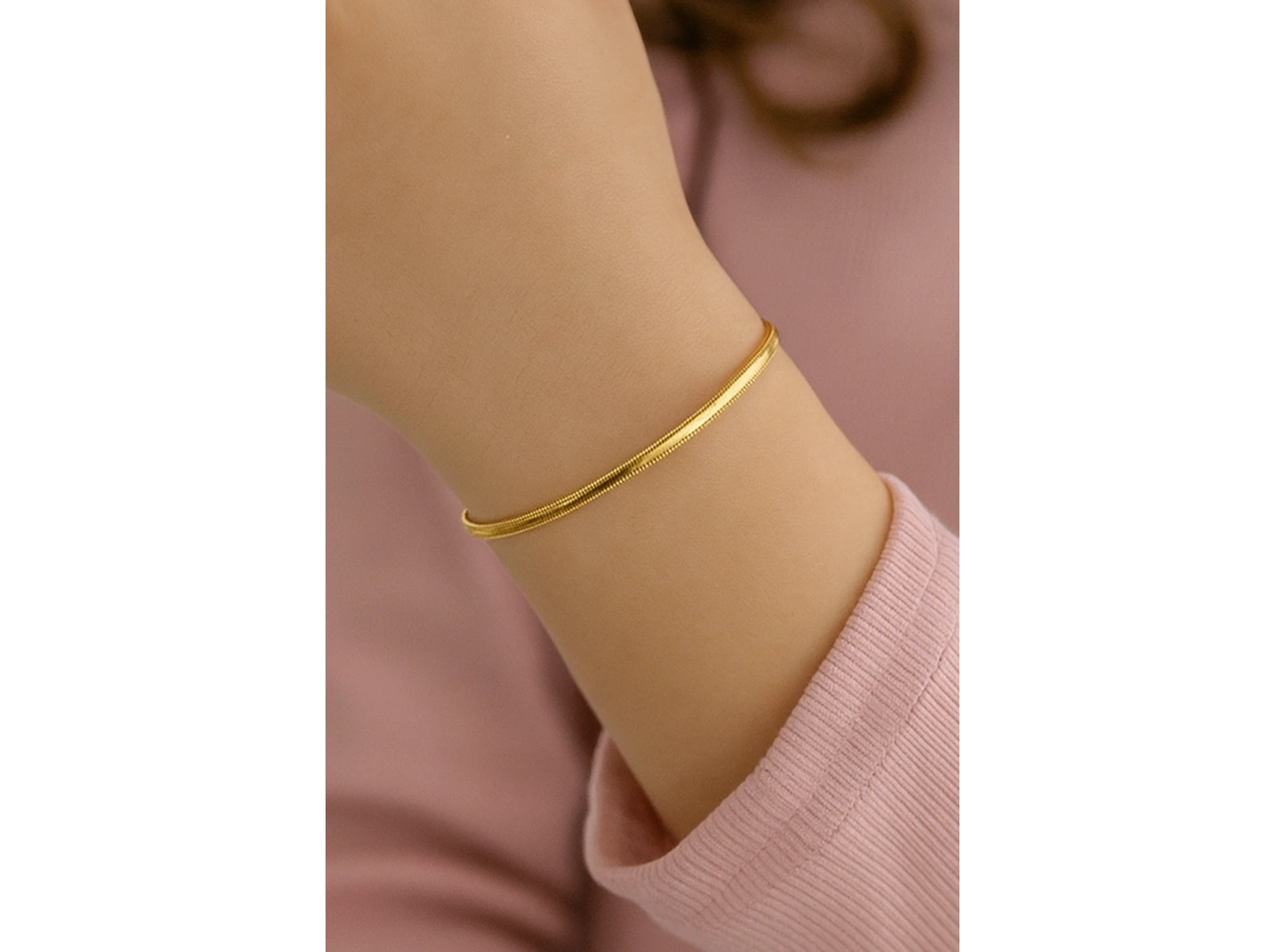 Altın Renk Çocuk Ajda Bilezik