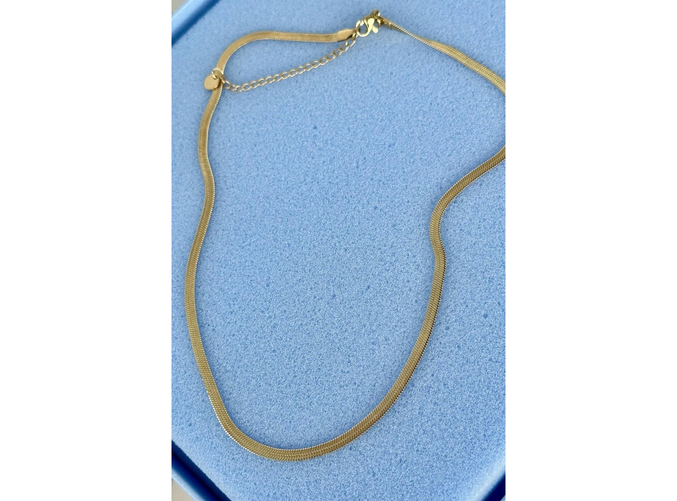 Altın Renk İtalyan Zincir Çelik Kolye