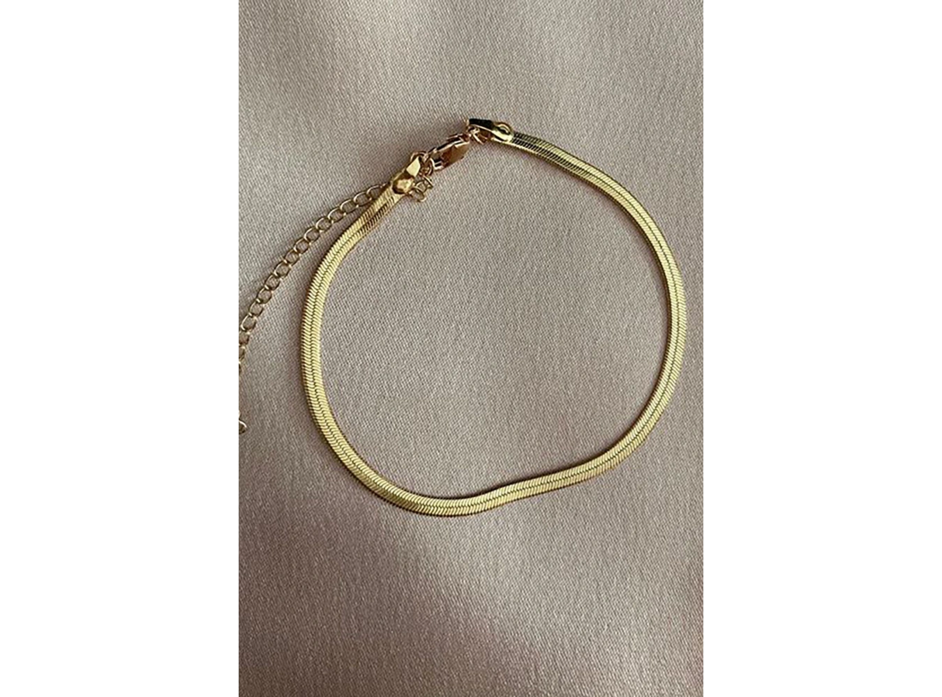 Altın Renk İtalyan Zinciri Çelik Bileklik