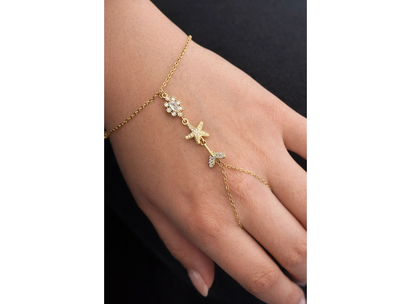 Altın Renk Karışık Figürlü Çelik Şahmeran