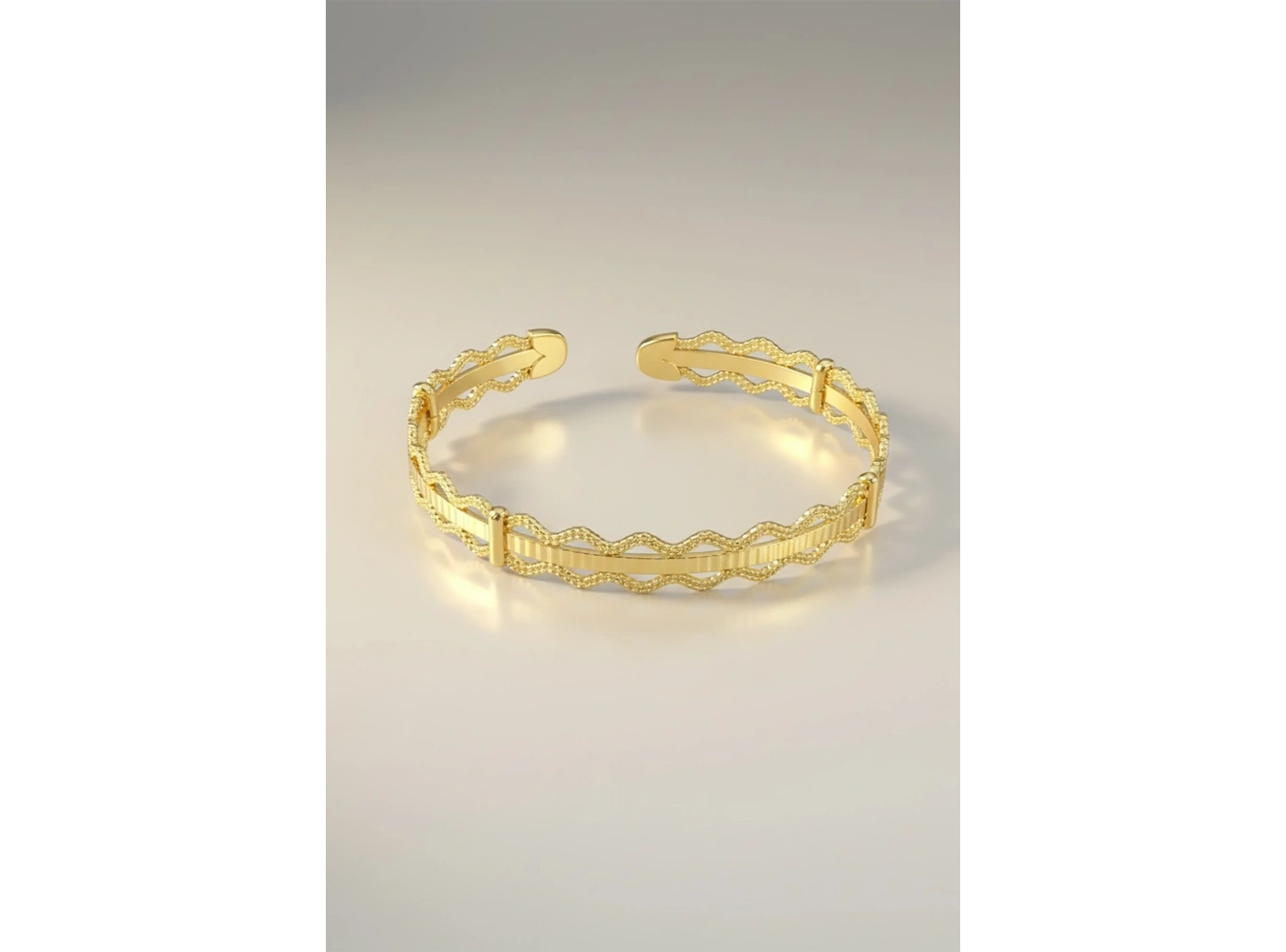 Altın Renk Kelepçe/ Bileklik