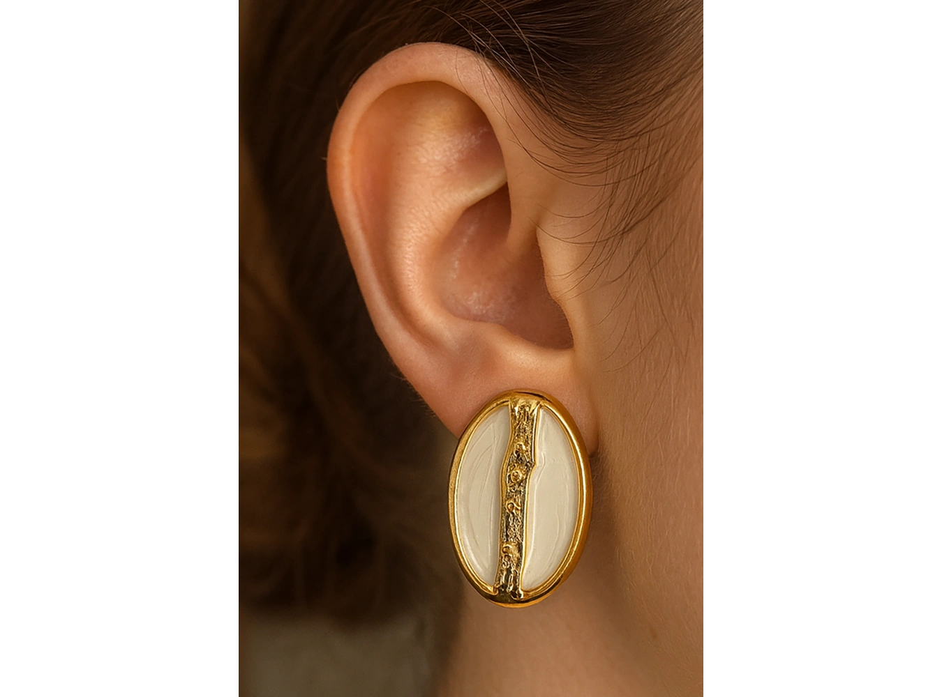 Altın Renk Küpe (Çift)