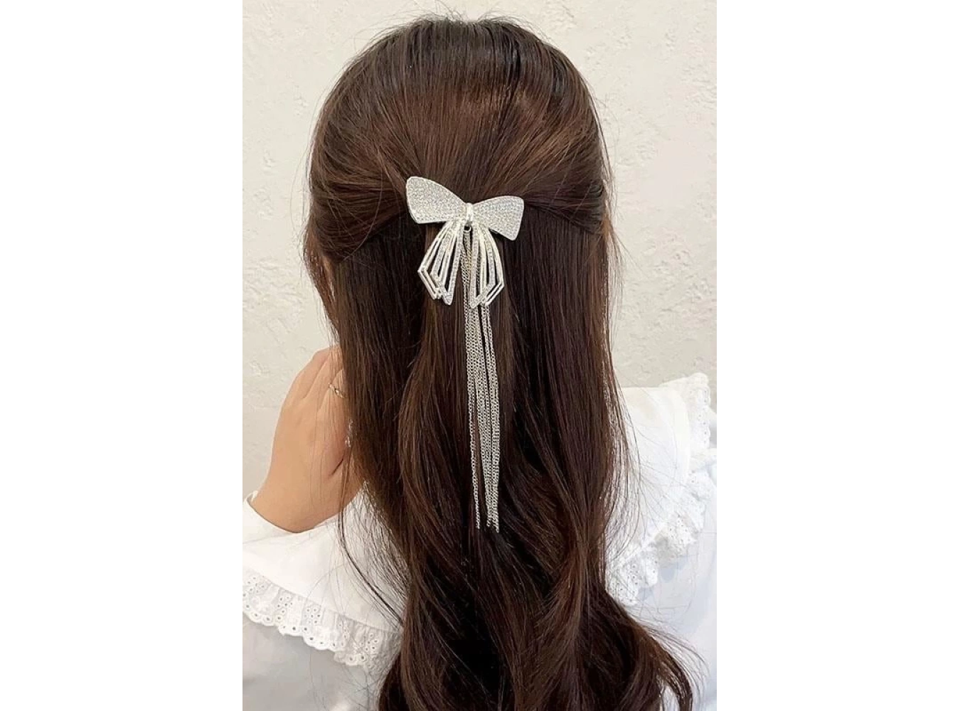 Altın Renk Kurdele Figürlü Taşlı Otomat Toka