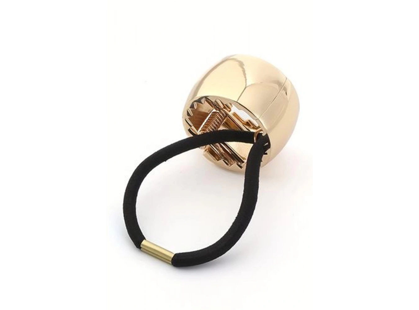 Altın Renk Metal Detaylı Lastik Toka