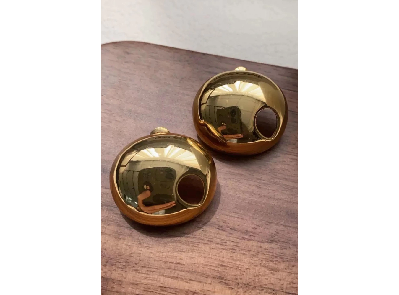 Altın Renk Metal Küpe (Çift)