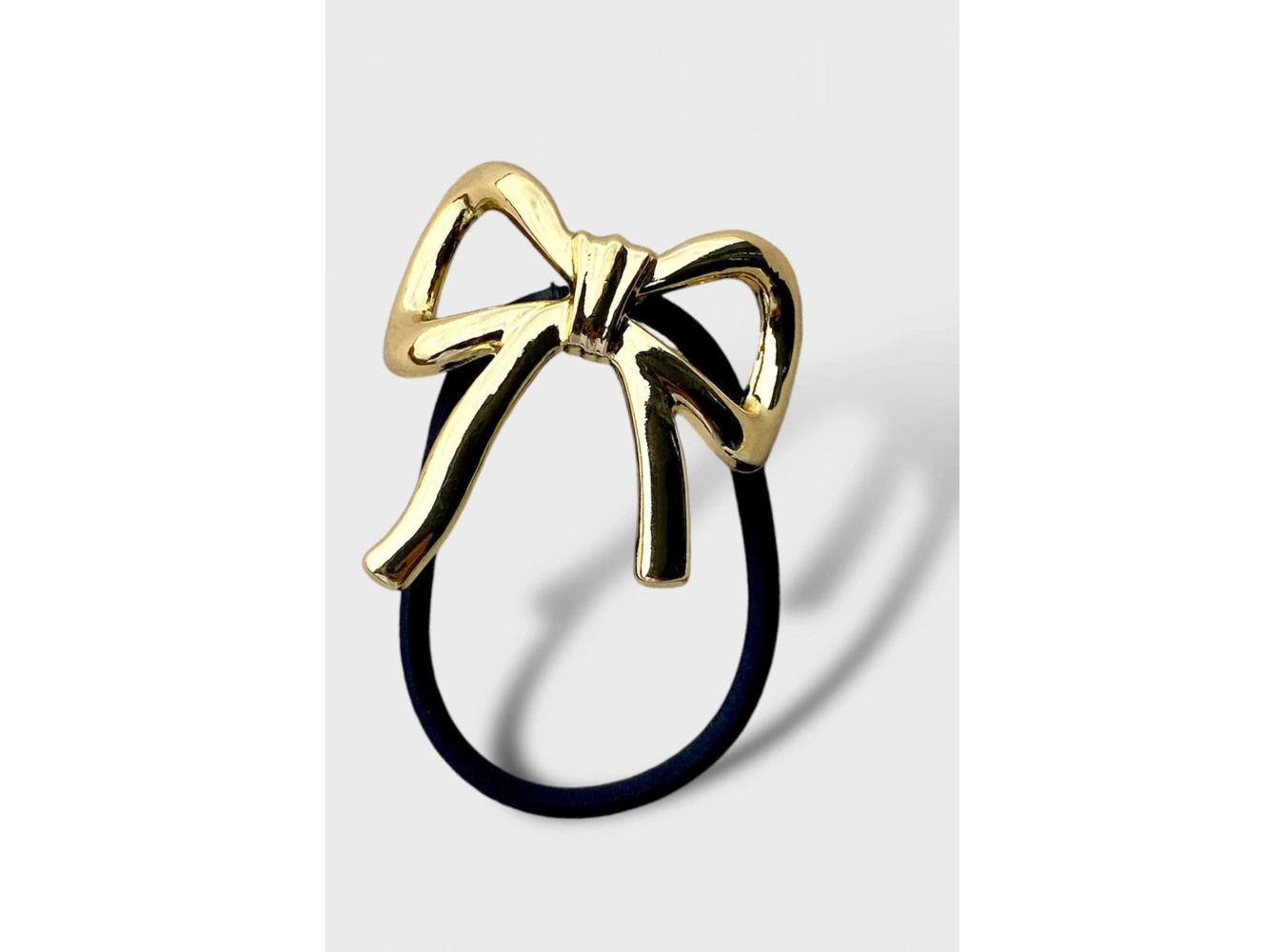 Altın Renk Metal Kurdele Figürlü Lastik Toka