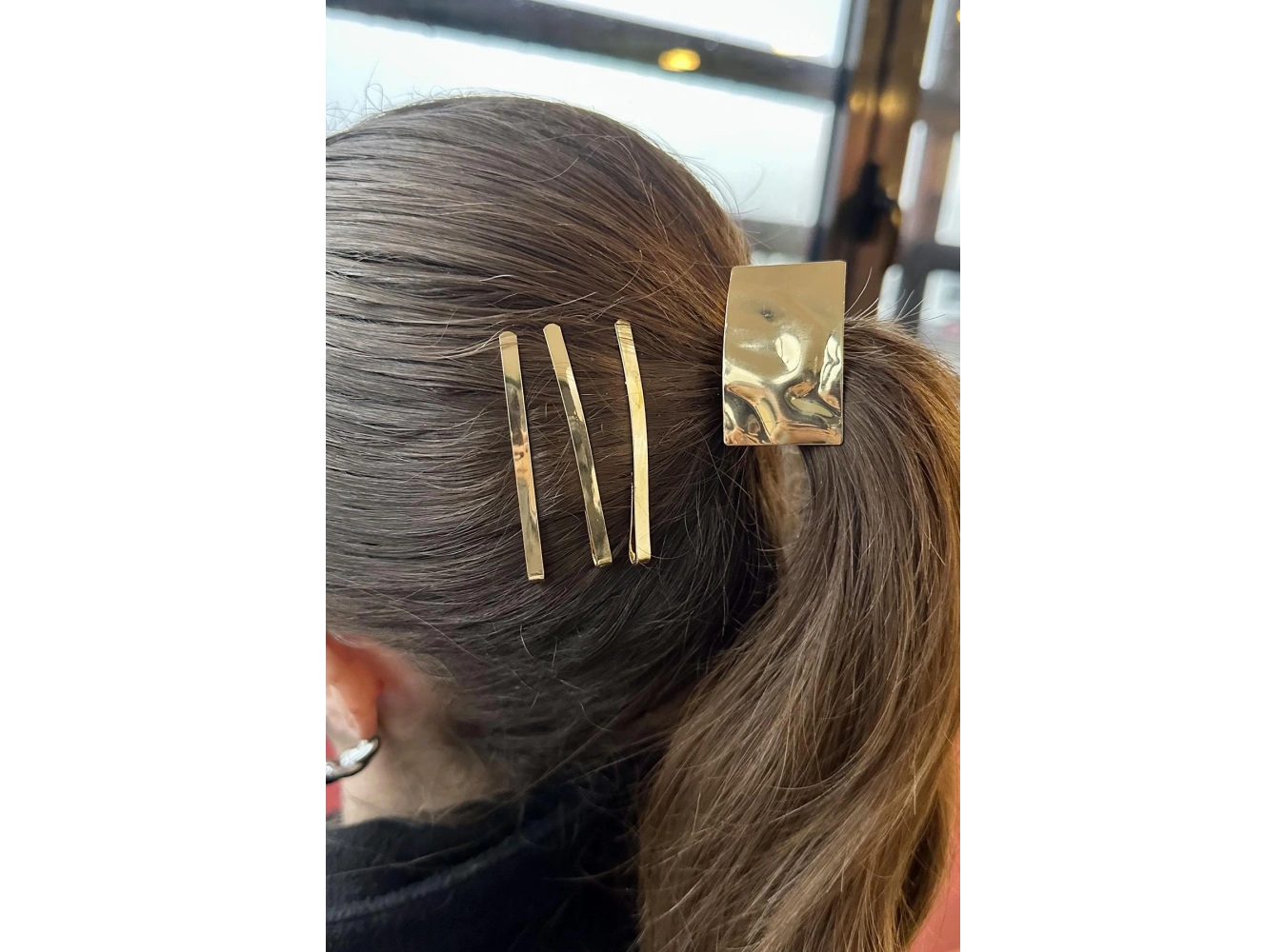 Altın Renk Metal Lastik Toka Ve Tel Toka Set