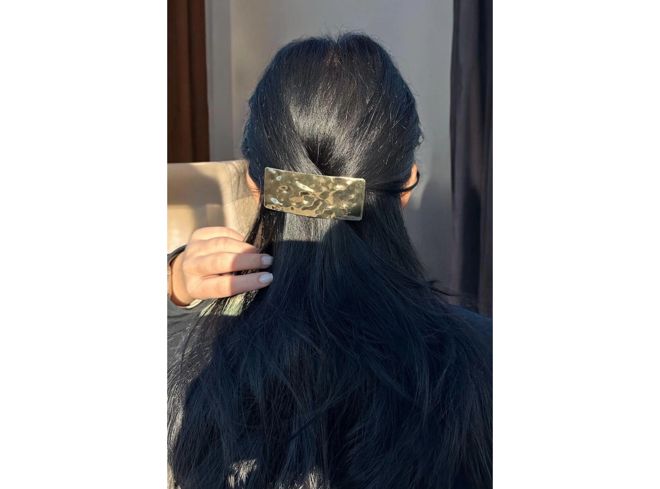 Altın Renk Metal Otomat Toka