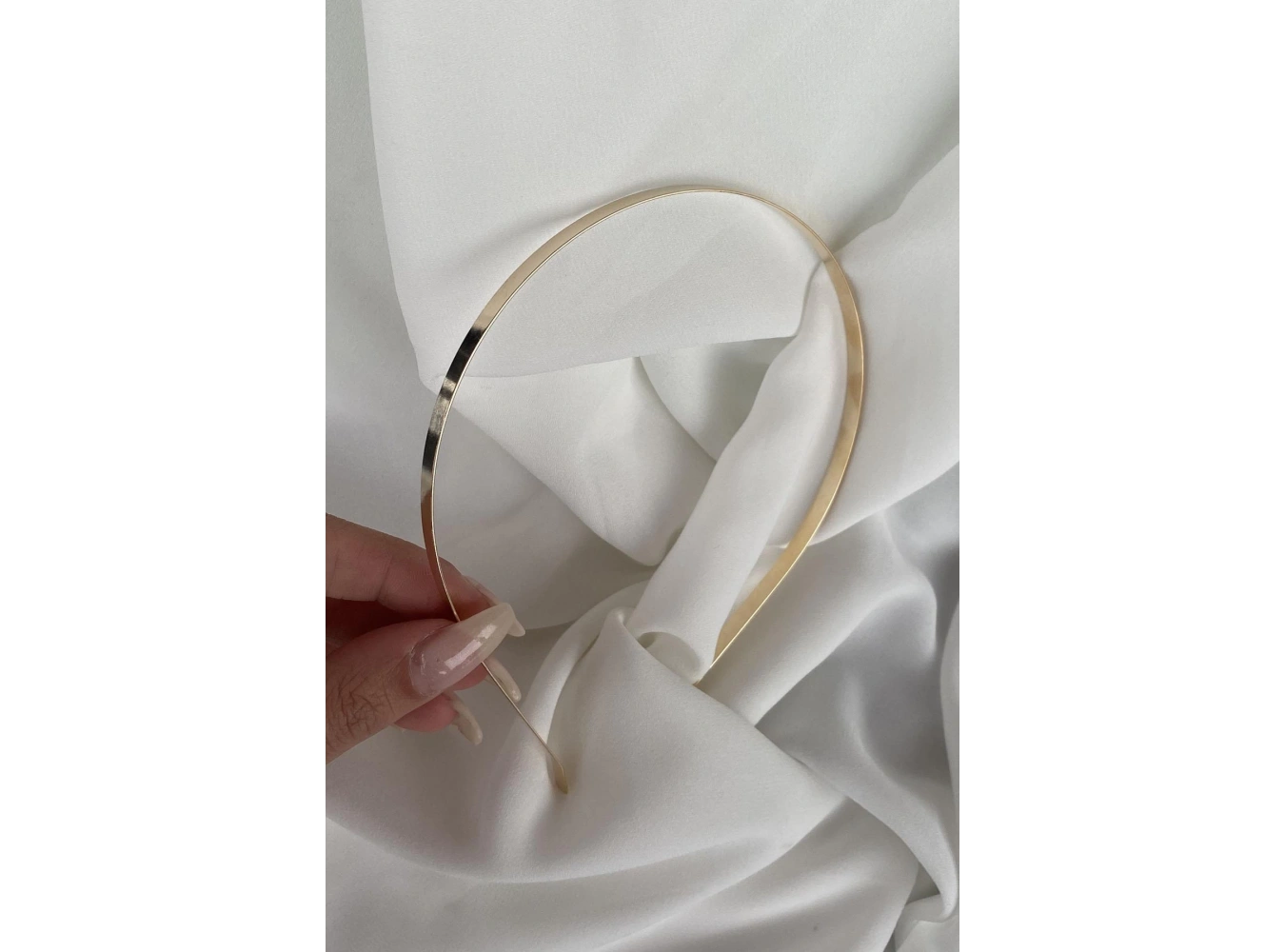 Altın Renk Metal Taç (İnce)