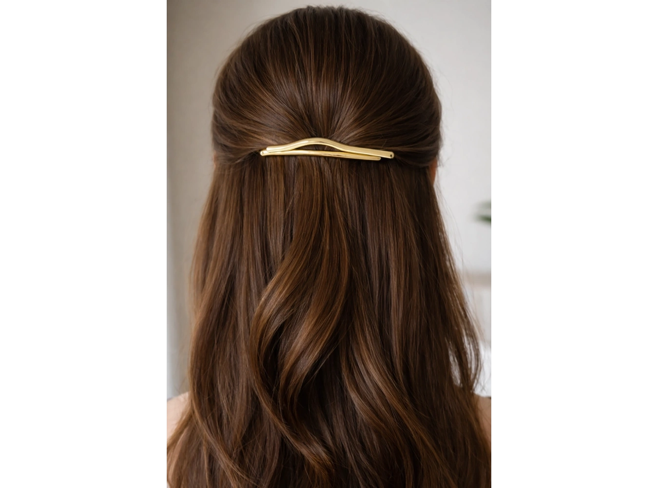 Altın Renk Metal Tarak Toka