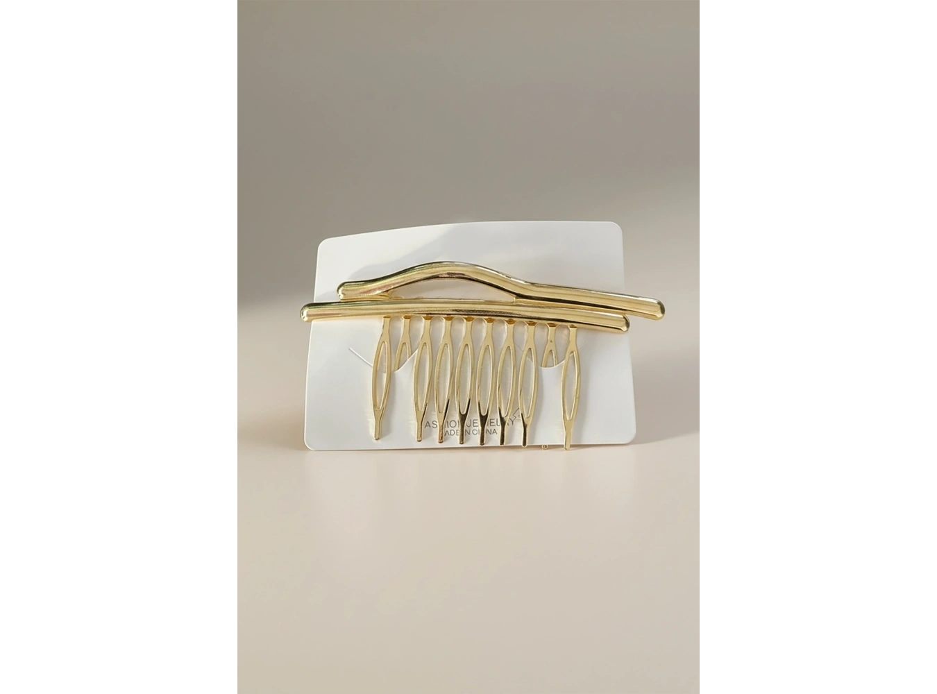 Altın Renk Metal Tarak Toka