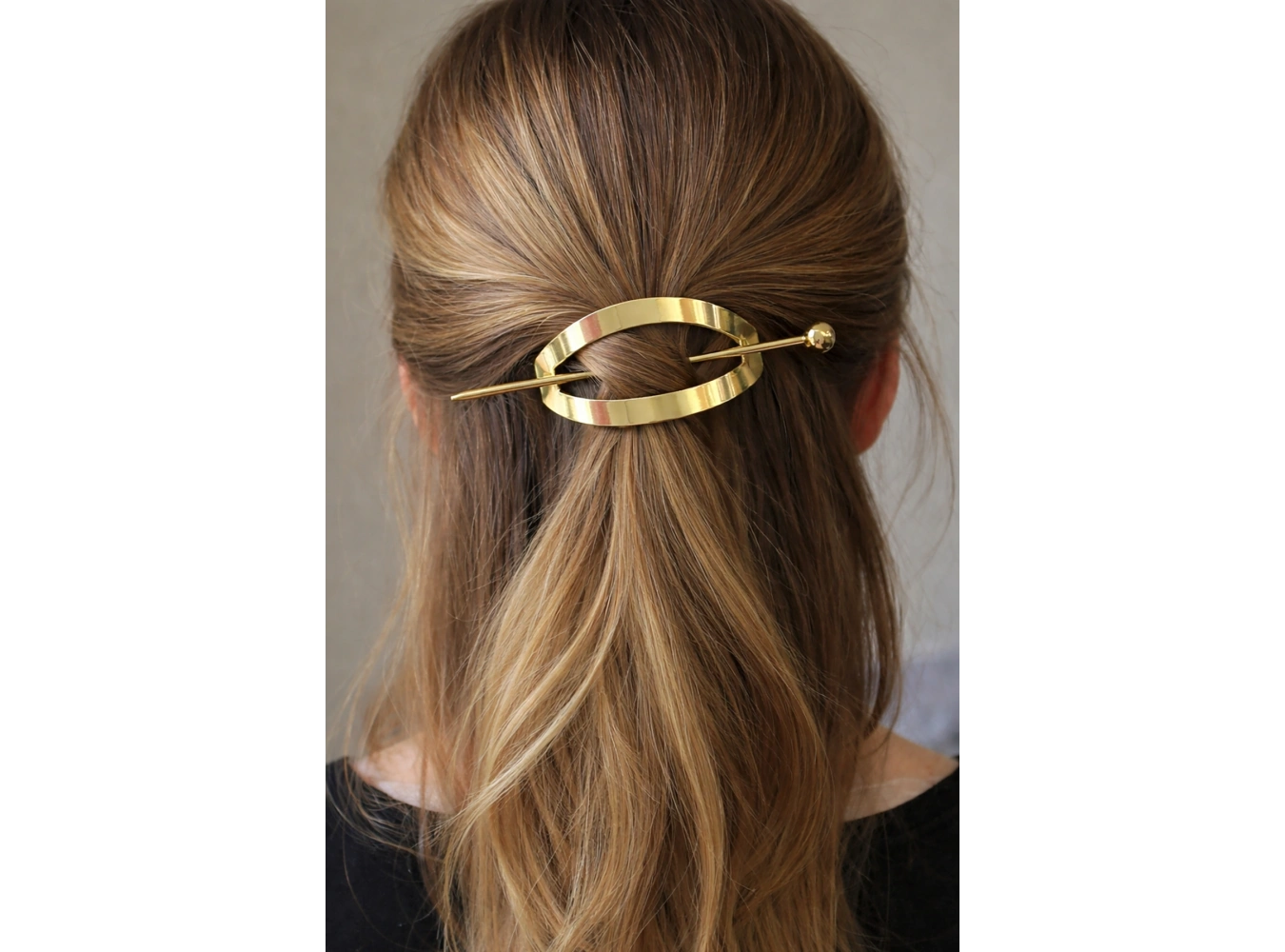 Altın Renk Metal Topuz Tokası