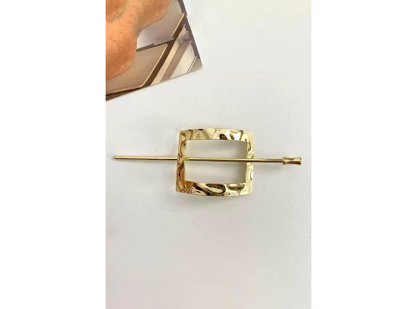 Altın Renk Metal Topuz Tokası