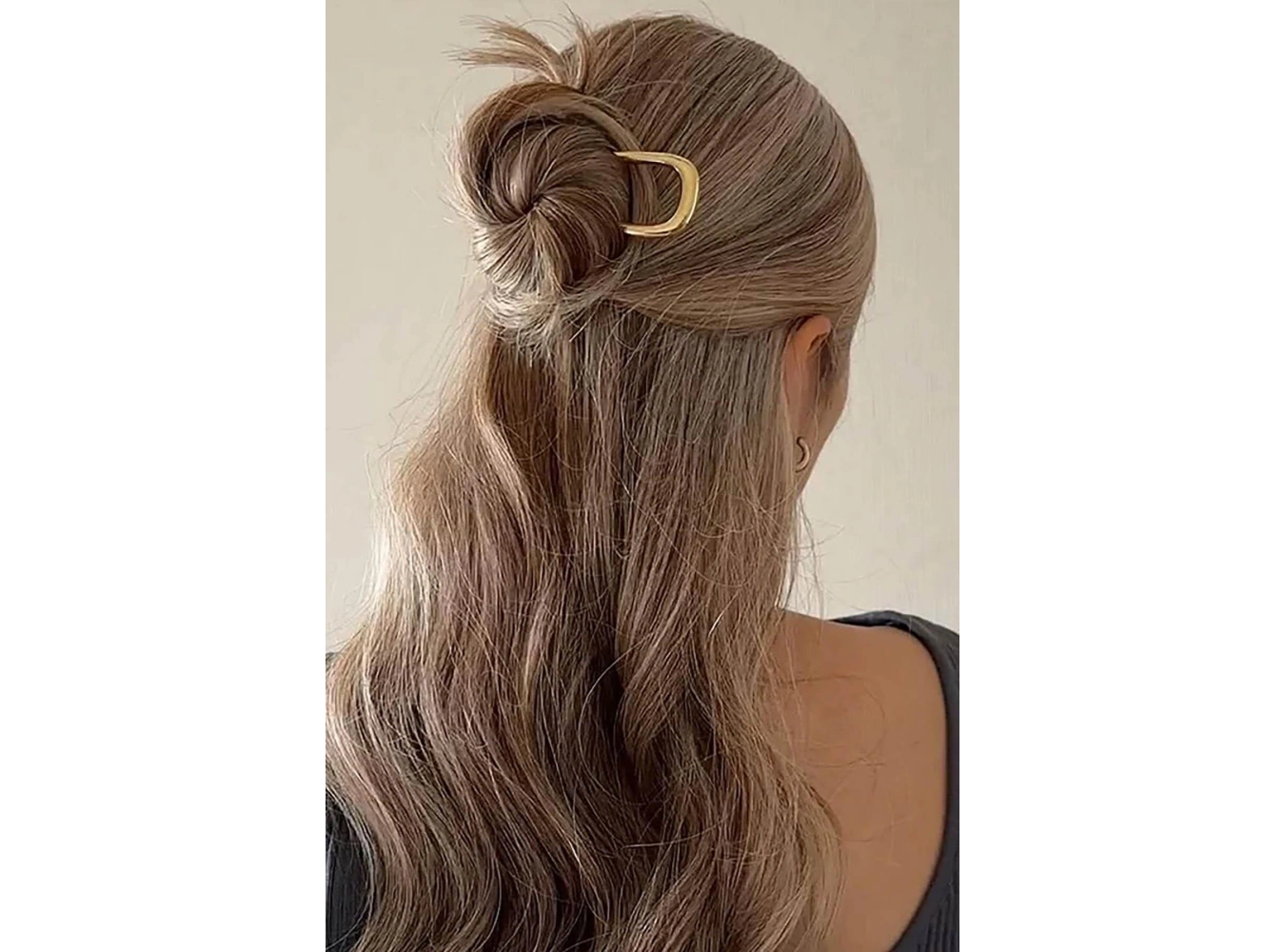 Altın  Renk Metal Topuz Tokası