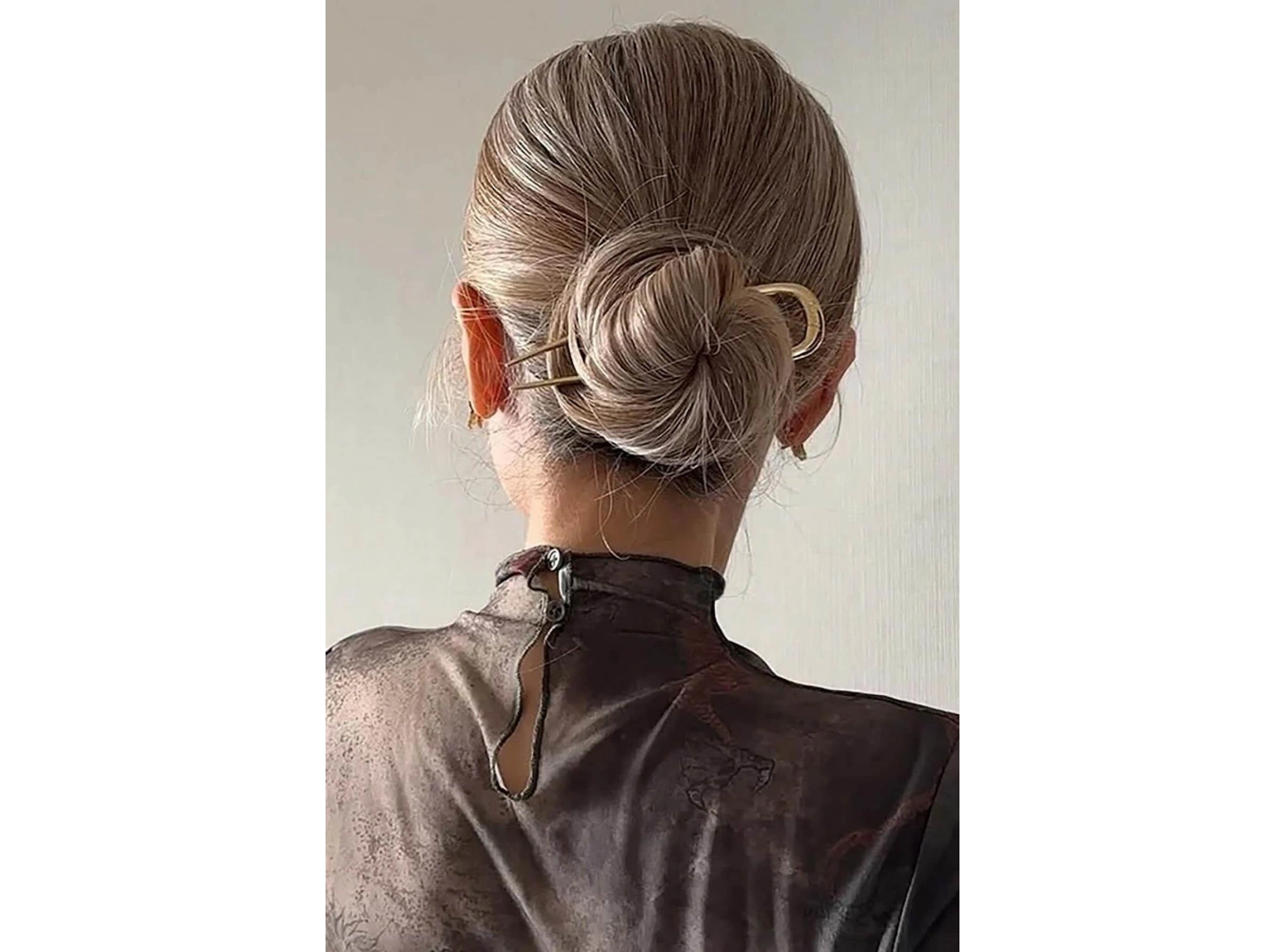 Altın  Renk Metal Topuz Tokası