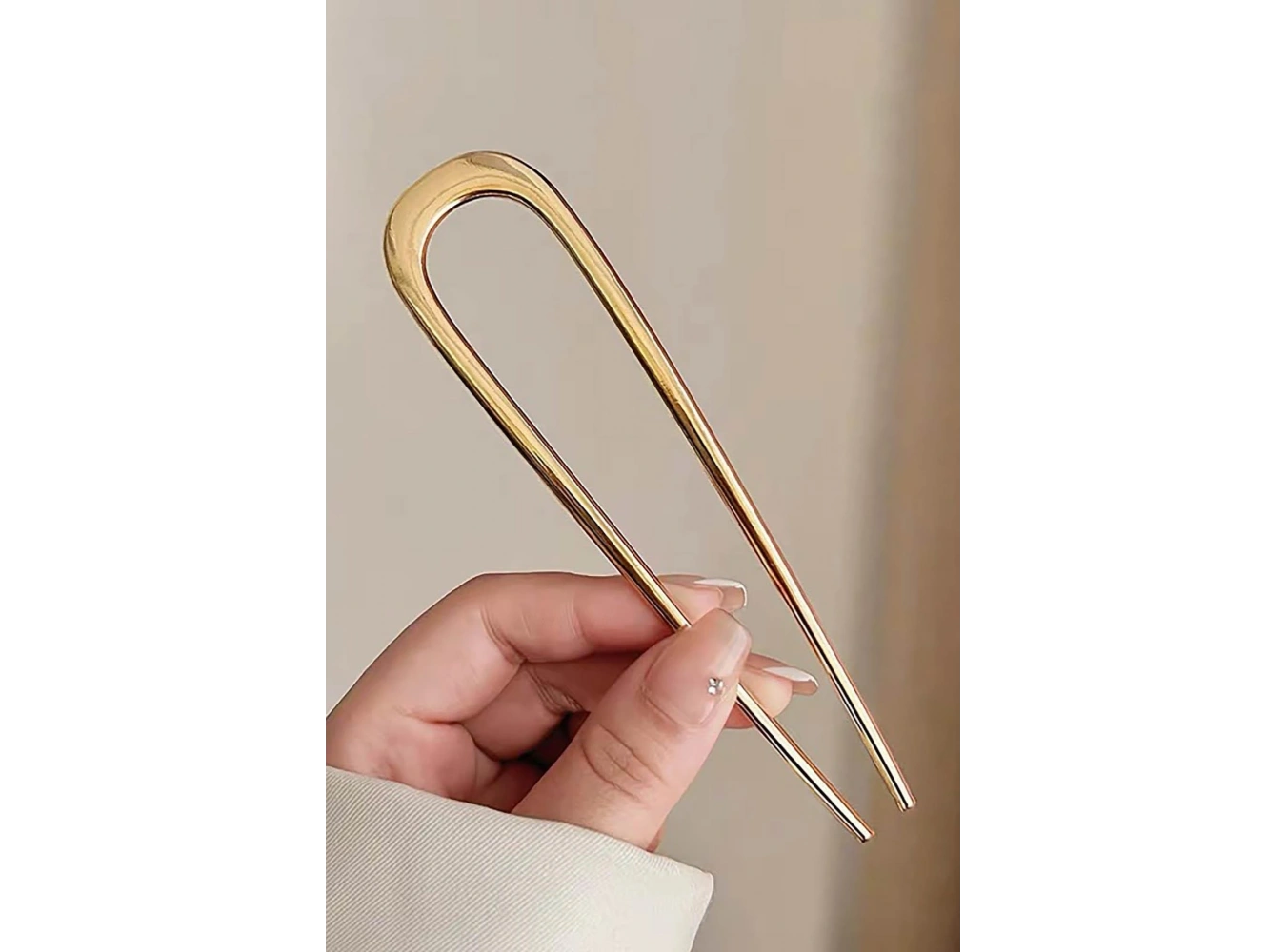 Altın  Renk Metal Topuz Tokası